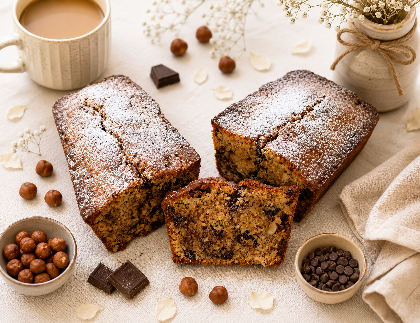 Cake tyrolien aux noisettes et chocolat fait maison – Crousti'Biscuits