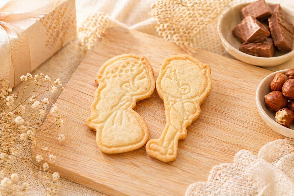 Crousti'Fêtes Crousti'Biscuits – boîtes de biscuits sablés personnalisés pour anniversaires, mariages et baptêmes